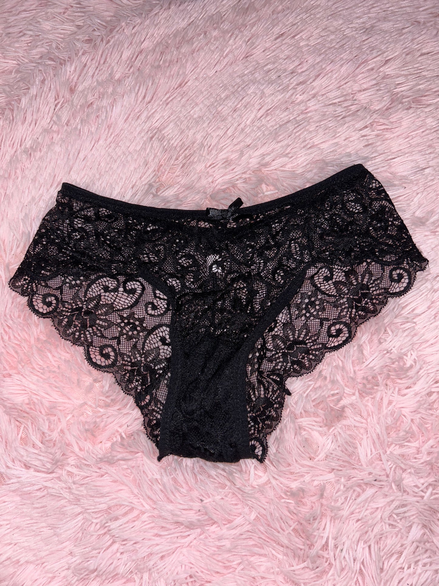 Culotte Simple Dentelle Portée